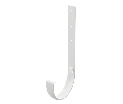 картинка Держатель желоба прямой Docke Standart (металл) белый d 120 мм от магазина Альфа Плейс